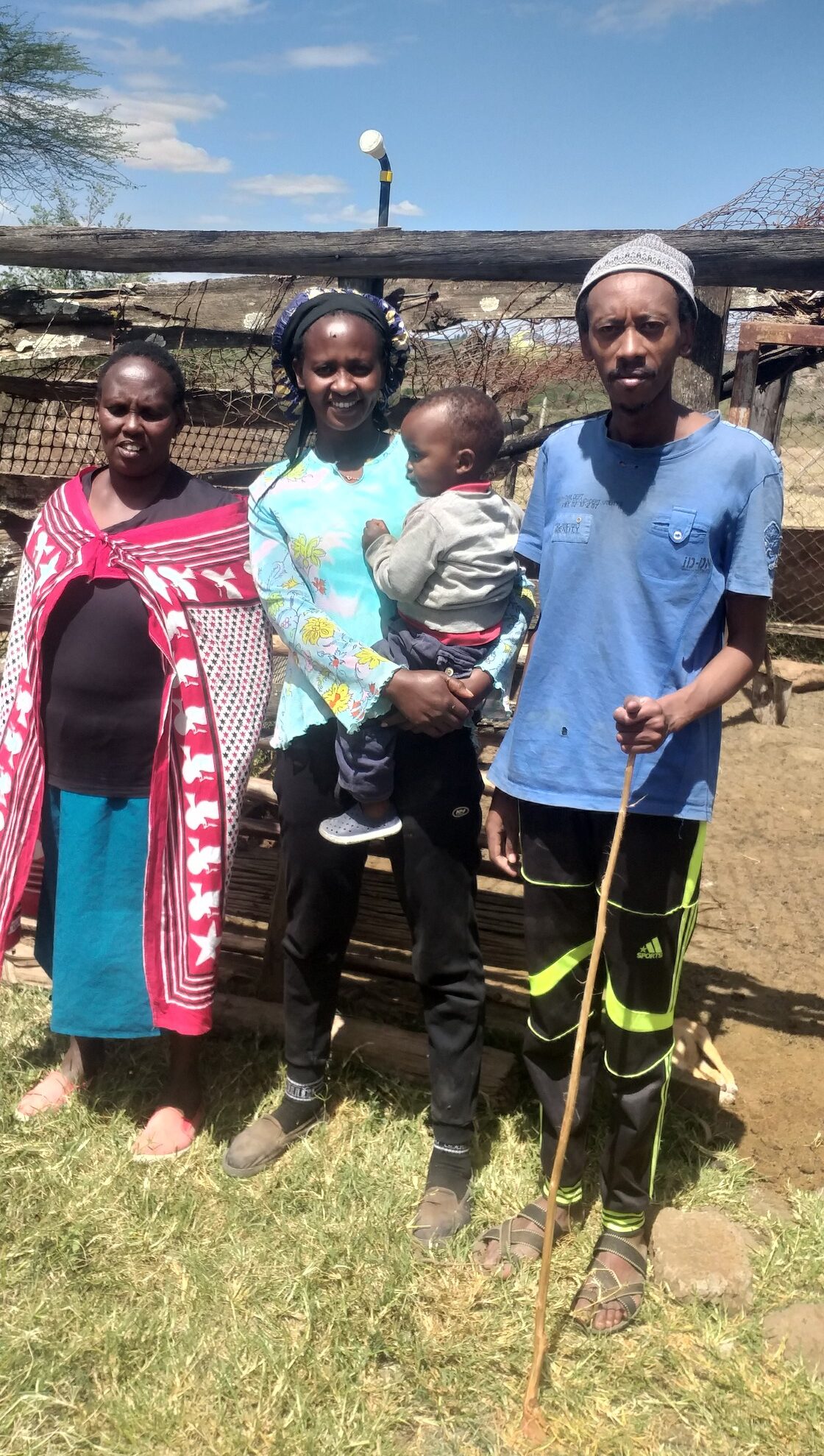Hellen Larmol and Family