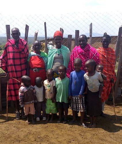 © David Mascall - Olompala Kasoe and his family 